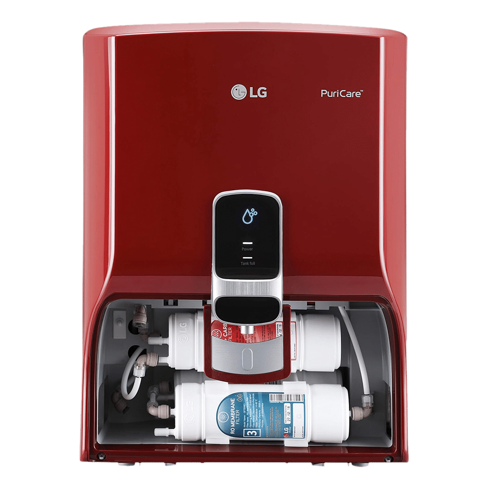 Buy Lg Puricare 8l Ro Water Purifier With Mineral Booster Technology Red Online Croma